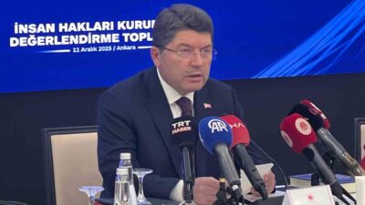 Adalet Bakanı Yılmaz Tunç, Ankara'da düzenlenen İnsan Hakları Kurumları Değerlendirme
