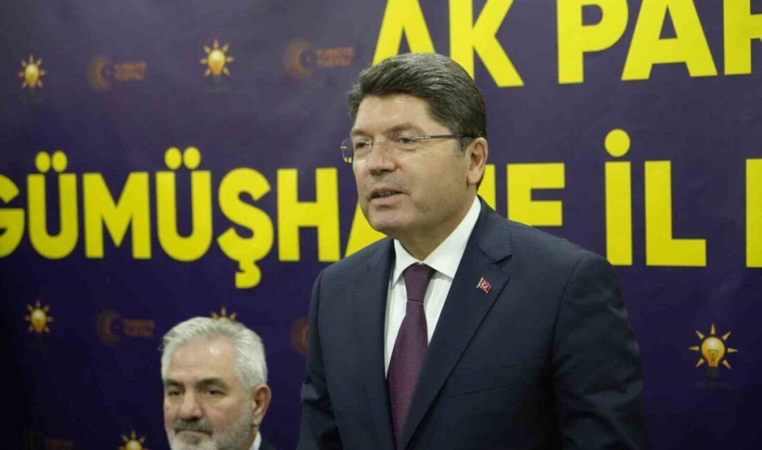 Adalet Bakanı Yılmaz Tunç, Gümüşhane'de muhalefeti eleştirerek Kılıçdaroğlu'na yönelik sert
