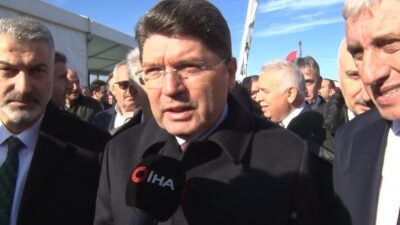 Adalet Bakanı Yılmaz Tunç, Trabzon'daki temel atma töreninde Futbolda Bahis