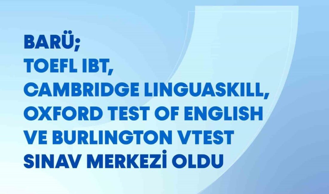Bartın Üniversitesi, uluslararası geçerliliği olan dil sınavları için yetkili merkez