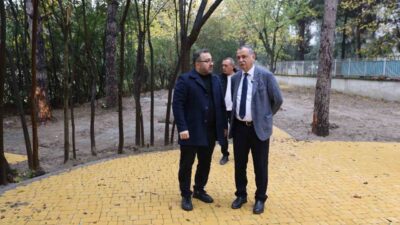 Yunusemre Belediye Başkanı Semih Balaban, Laleli Mahallesi'nde inşası süren Emekli