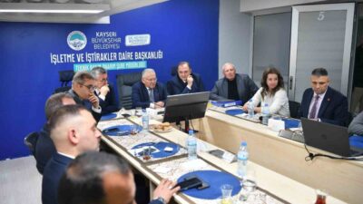 Kayseri Büyükşehir Belediye Başkanı Dr. Memduh Büyükkılıç, teknik bakım ve