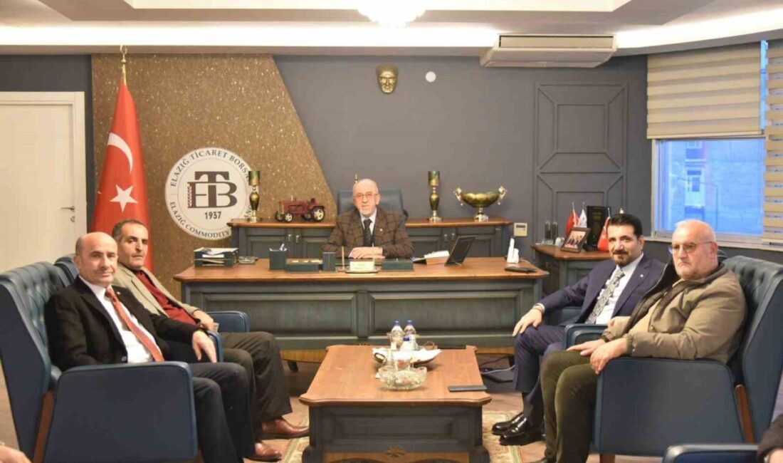 Elazığ Ticaret Borsası Başkanı Mehmet Ali Dumandağ ve Muş Ticaret