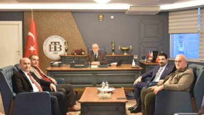 Elazığ Ticaret Borsası Başkanı Mehmet Ali Dumandağ ve Muş Ticaret