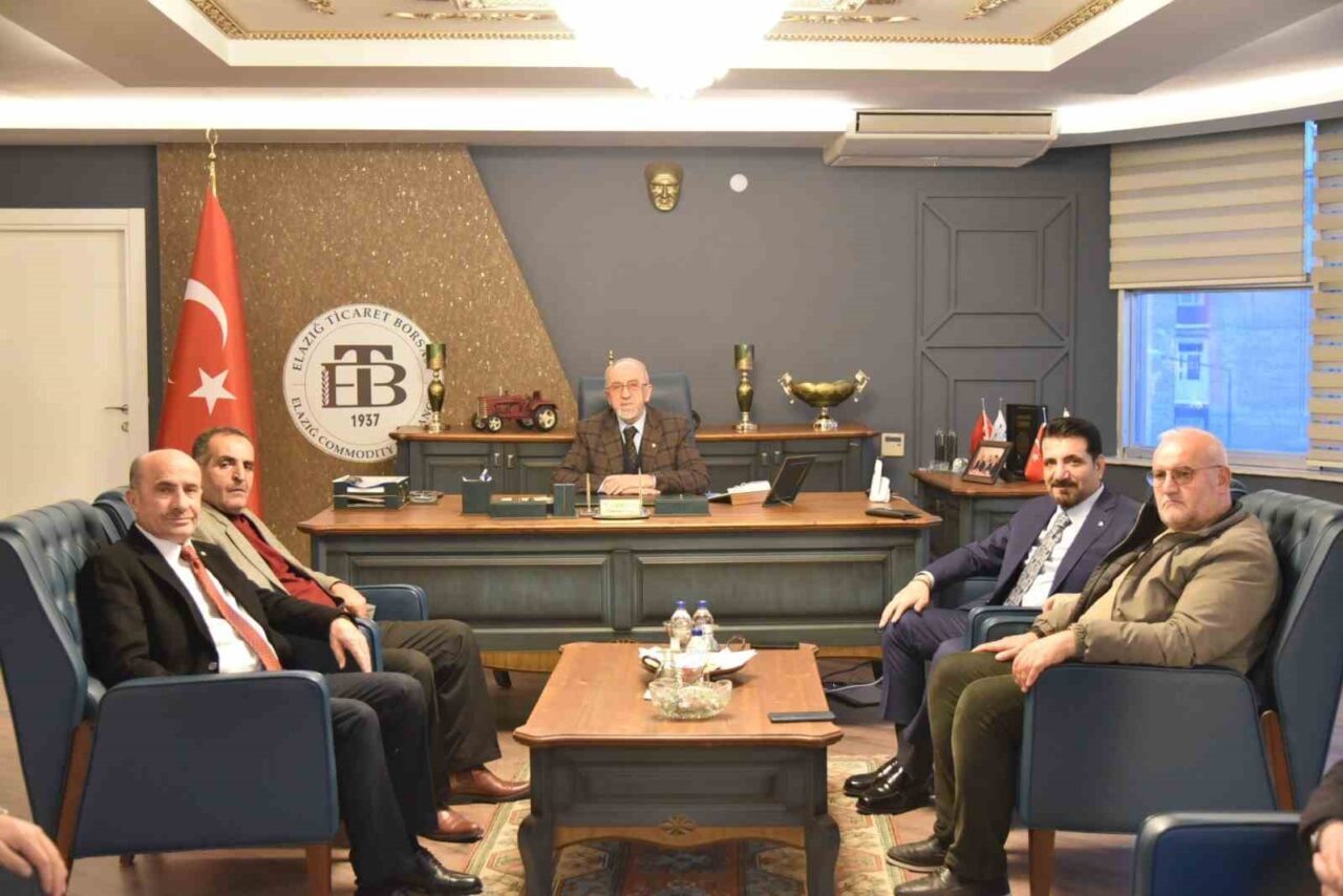 Elazığ Ticaret Borsası Başkanı Mehmet Ali Dumandağ ve Muş Ticaret