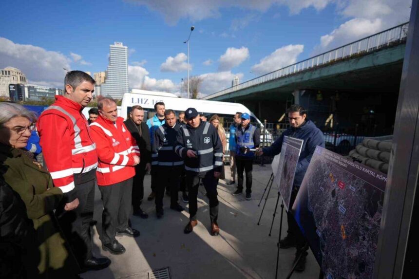 Kartal Belediye Başkanı Gökhan Yüksel, ilçedeki stratejik projeleri yerinde inceledi.