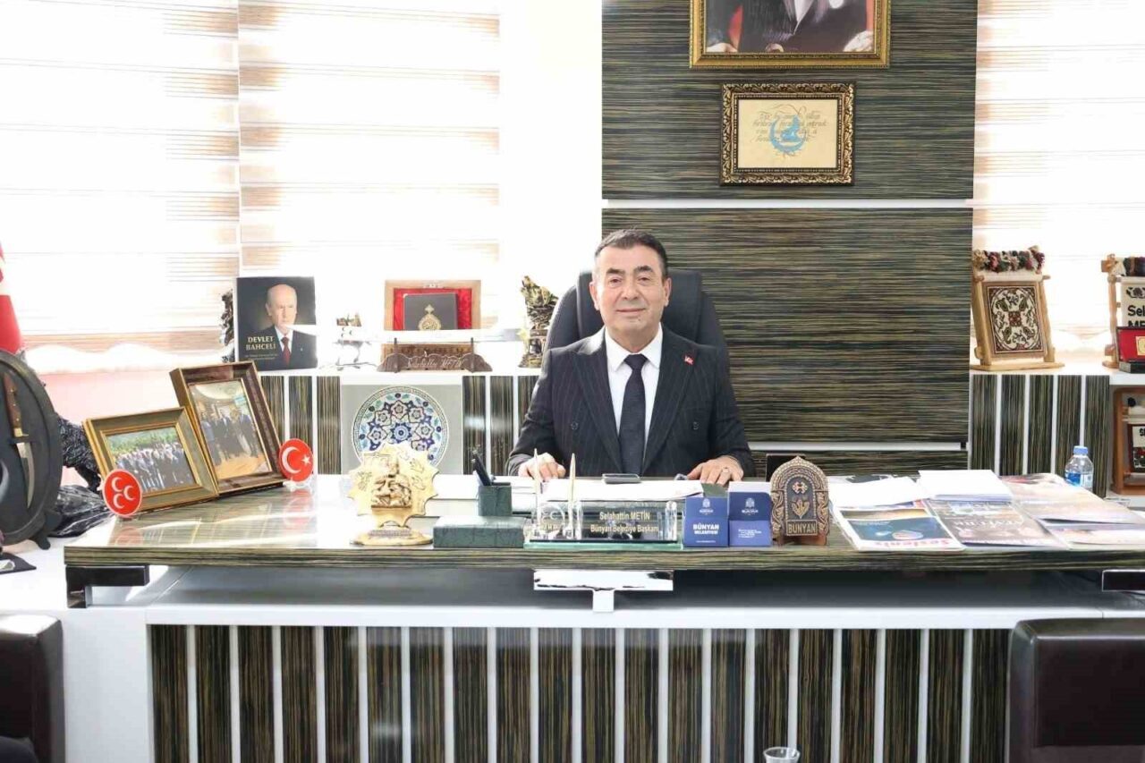 Bünyan Belediye Başkanı Selahattin Metin, ilçenin projeleri ve geleceği hakkında
