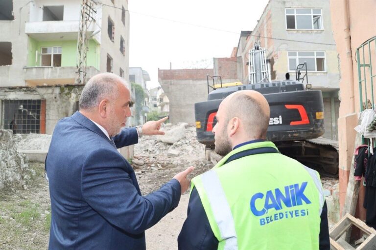 Canik’te Modern Şehirleşme Projeleriyle Güvenli Yaşam Alanları Oluşturuluyor