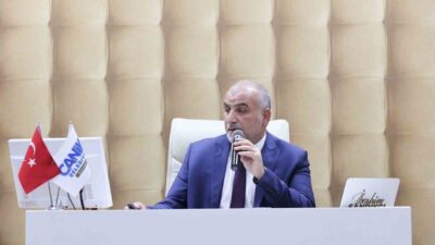 Canik Belediye Meclisi Aralık Ayı Toplantısı’nda Başkan İbrahim Sandıkçı, ilçede