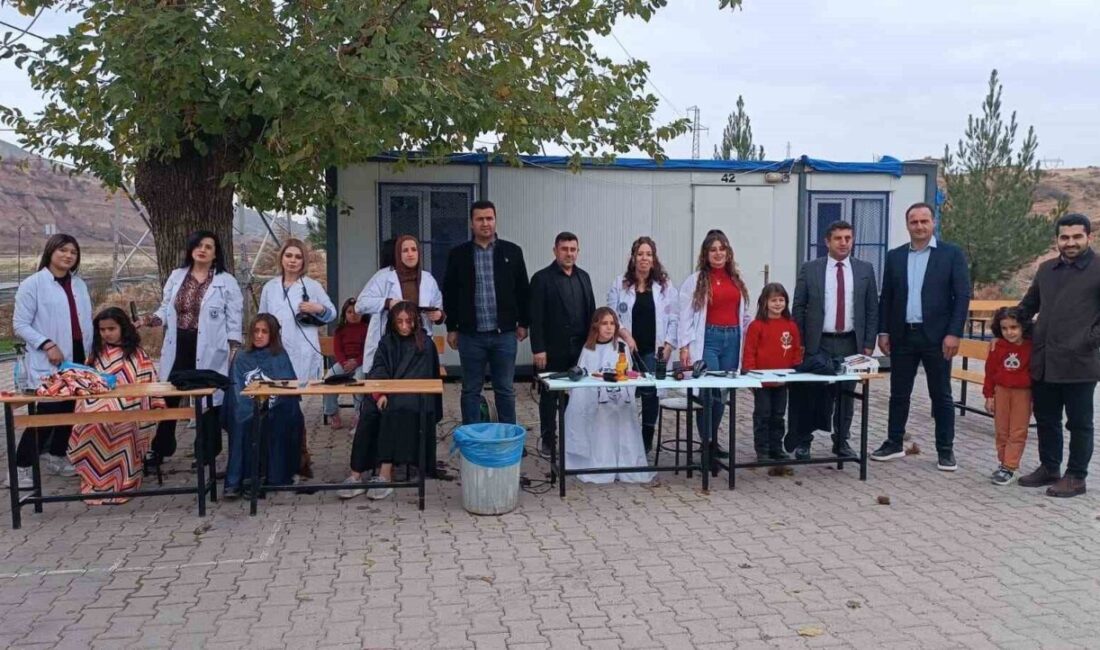 Batman Kozluk'ta Halk Eğitim Merkezi, "Geleceğe Umutla Bak Projesi"yle köy