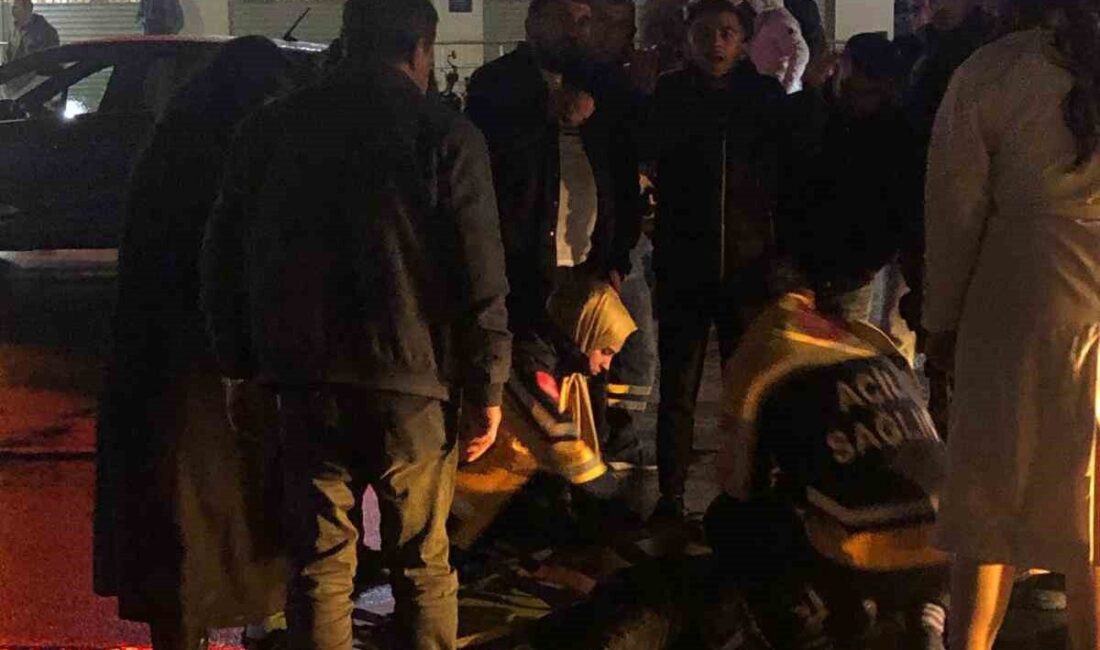 Batman’da Turgut Özal Caddesi’nde bir otomobilin motosiklete çarpması sonucunda 1