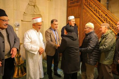 Bayburt Valisi Mustafa Eldivan, Regaip Kandili’nde Mevlid-i Şerif programına katıldı