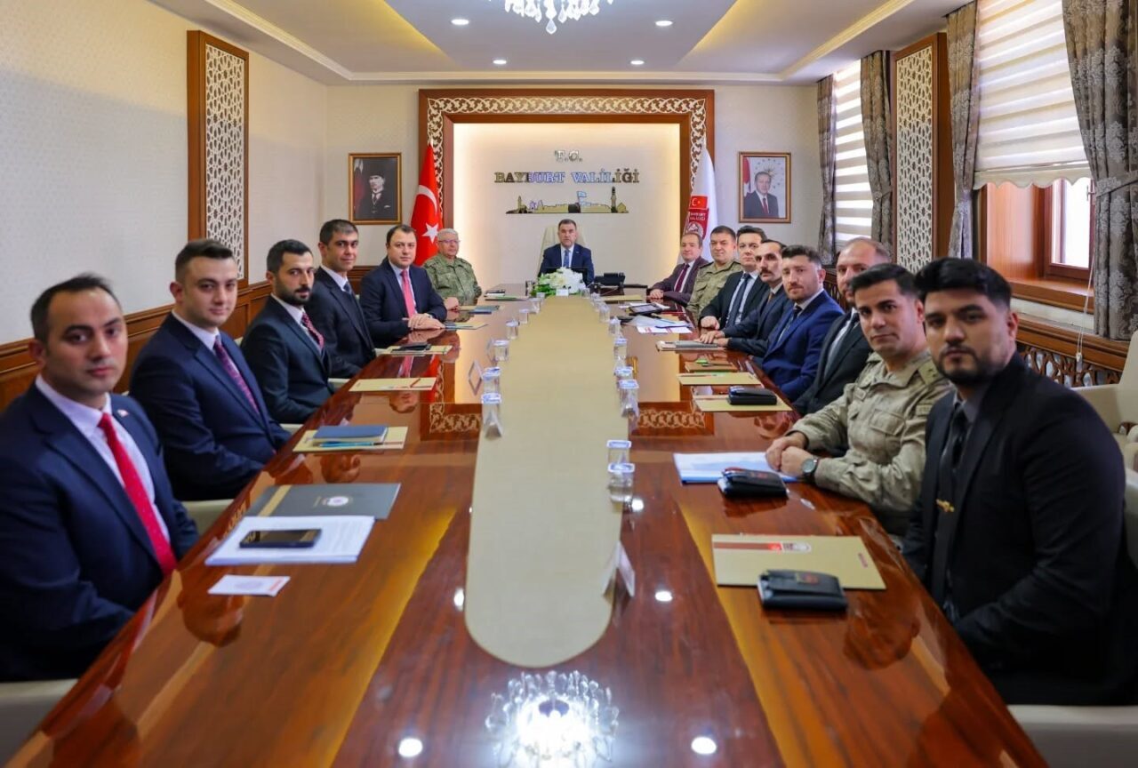 Bayburt’ta Terör ve Asayiş Konularında Koordinasyon Toplantısı Gerçekleştirildi