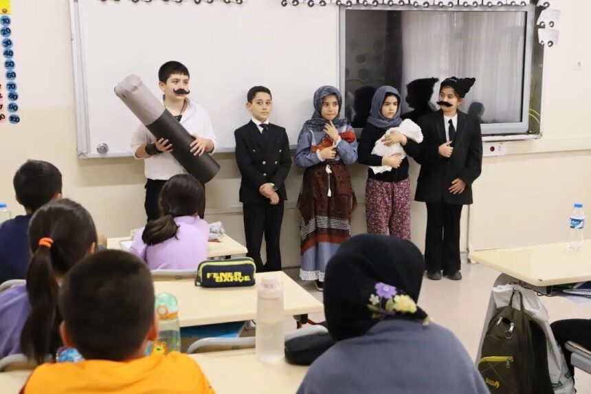 Bayburt’ta Okuma Halkaları Projesi ile ilkokul öğrencilerine yönelik kitap okuma etkinlikleri devam ediyor.