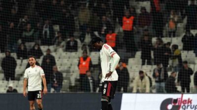 Beşiktaş, Süper Lig’in 15. haftasında Gaziantep FK ile 2-2 berabere