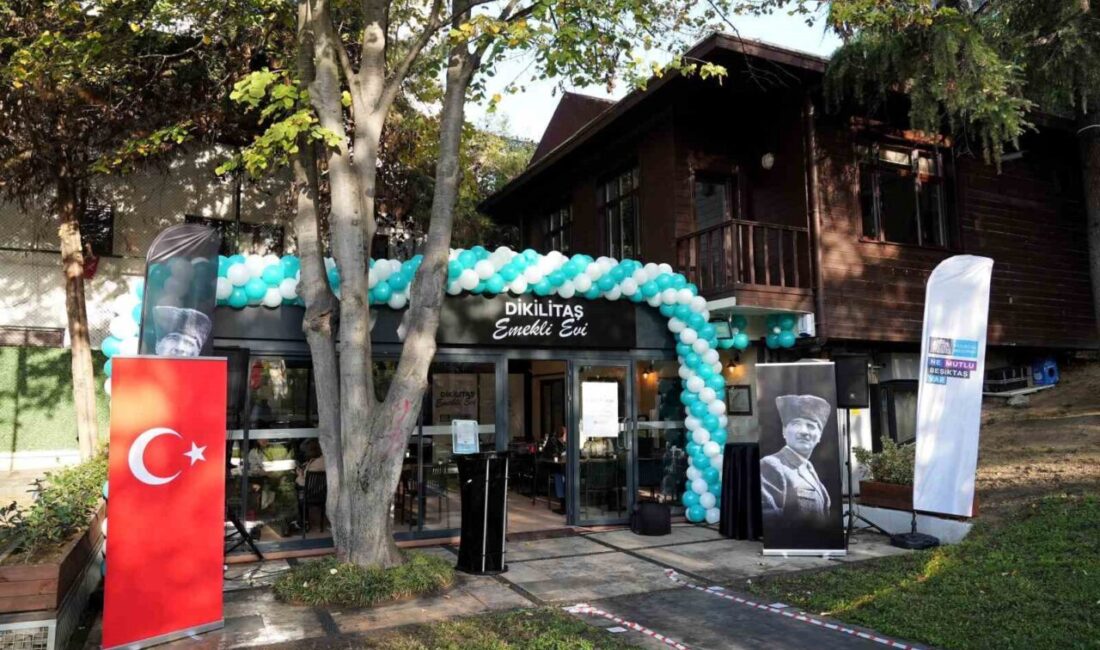 Beşiktaş Belediyesi, emekliler için Dikilitaş Emekli Evi'ni açtı. Merkez, sosyalleşme