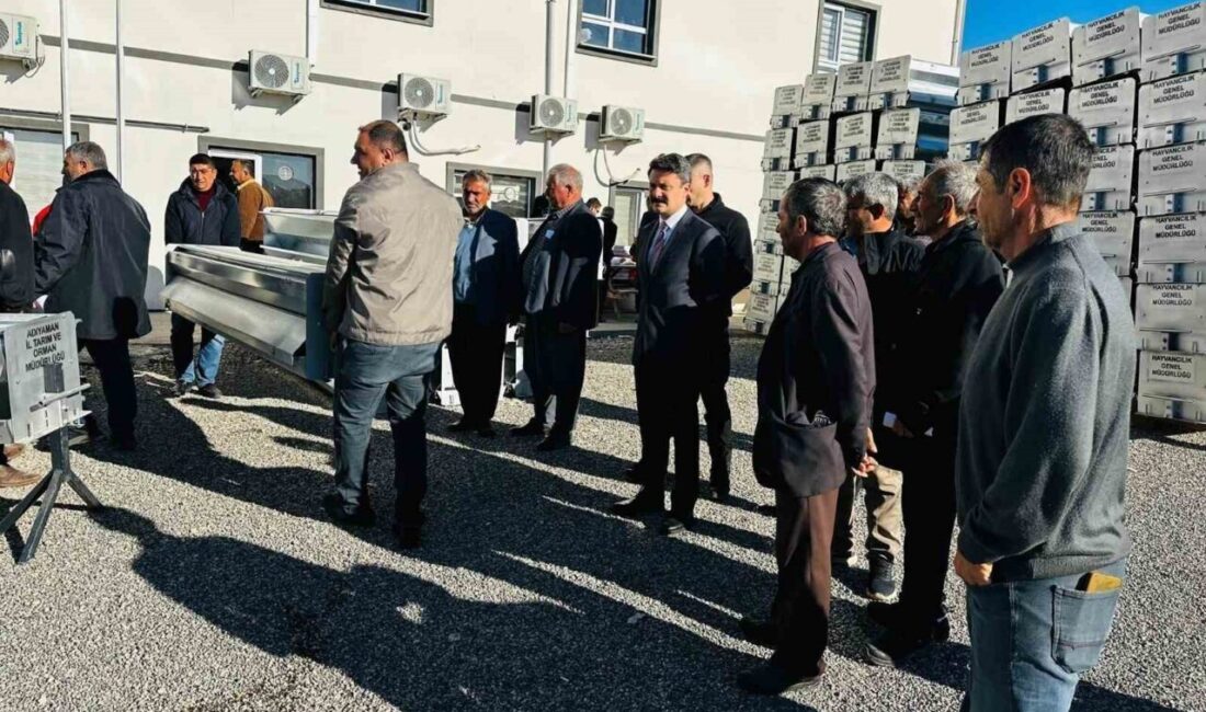 Adıyaman'ın Besni ilçesinde, Tarım ve Orman Bakanlığı'nın desteklediği projeyle 84