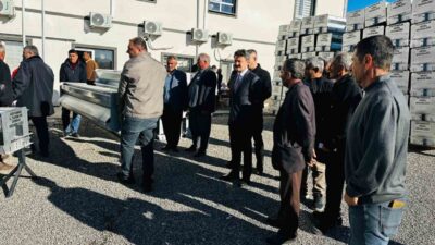 Adıyaman'ın Besni ilçesinde, Tarım ve Orman Bakanlığı'nın desteklediği projeyle 84