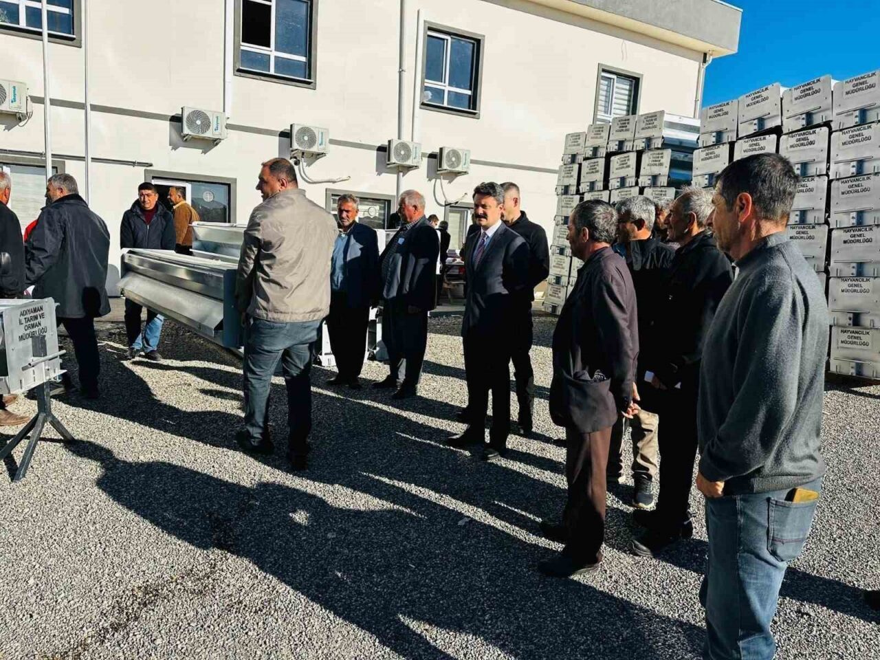 Adıyaman'ın Besni ilçesinde, Tarım ve Orman Bakanlığı'nın desteklediği projeyle 84