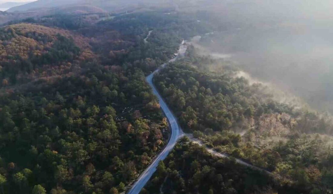 Çanakkale'nin Biga ilçesinde 2025 Yatırım Programı kapsamında tamamlanan 43 kilometrelik