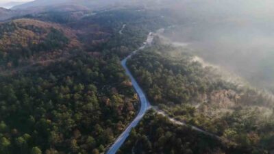 Çanakkale'nin Biga ilçesinde 2025 Yatırım Programı kapsamında tamamlanan 43 kilometrelik