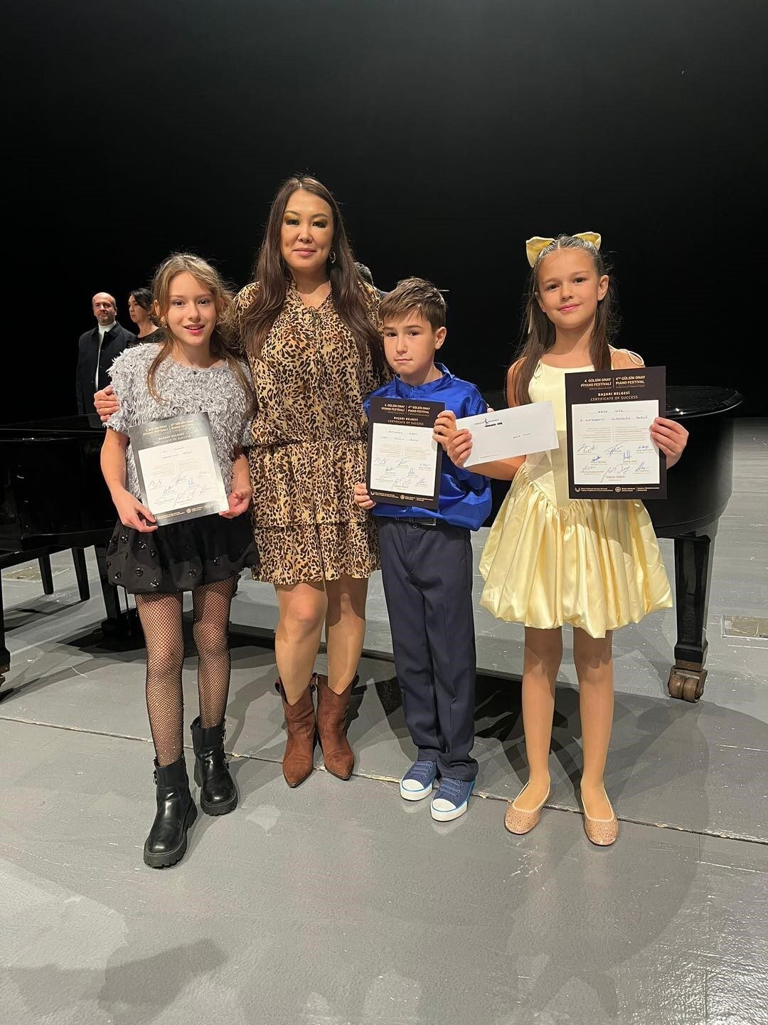 Bilecik Öğrencileri, Kuzey Kıbrıs’ta Düzenlenen Piyano Festivalinden Ödüllerle Döndü