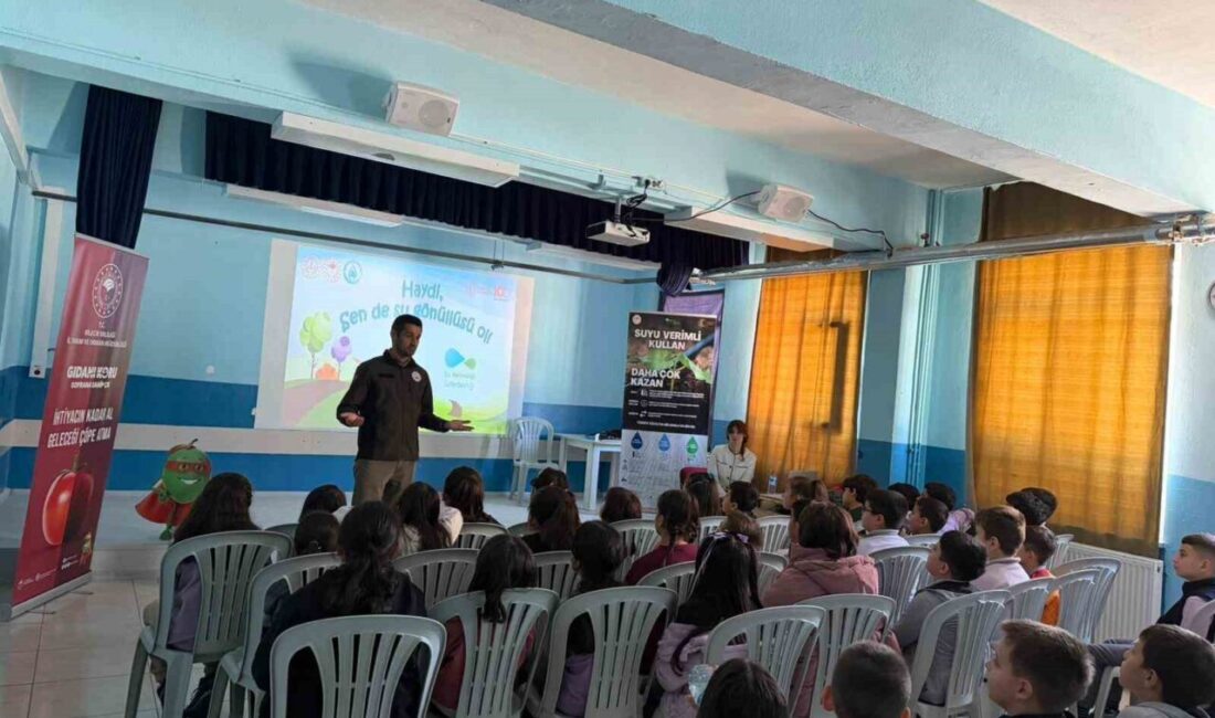 Bilecik İl Tarım Müdürlüğü, Malhunhatun İlköğretim Okulu’nda 344 öğrenciye su