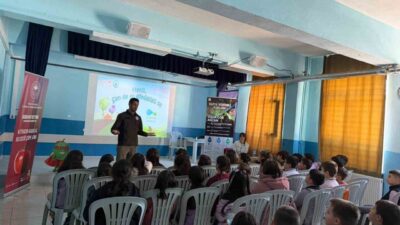 Bilecik İl Tarım Müdürlüğü, Malhunhatun İlköğretim Okulu’nda 344 öğrenciye su