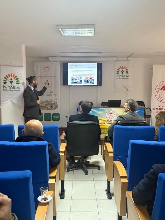 Bilecik’in Söğüt ilçesinde, iyi tarım uygulamaları eğitimi verildi. Bilecik İl
