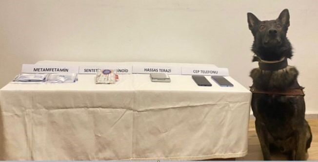 Bolu İl Jandarma Komutanlığı, uyuşturucu operasyonu düzenleyerek 11,1 gram metamfetamin