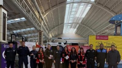 Bozüyük'te kadına şiddetle mücadele amacıyla düzenlenen bilgilendirme etkinliğine Bilecik Aile