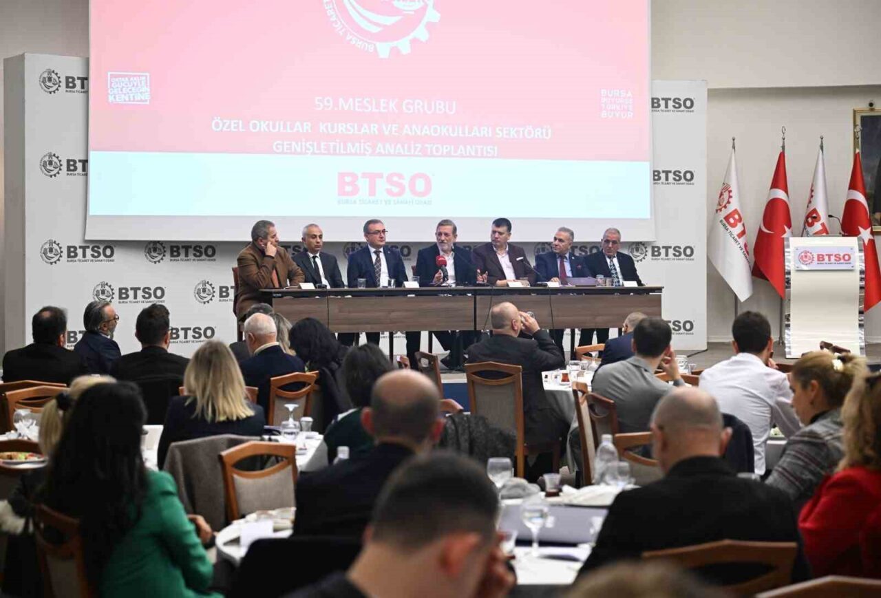 BTSO Yönetim Kurulu Başkanı İbrahim Burkay, eğitimde yeni iş modellerinin