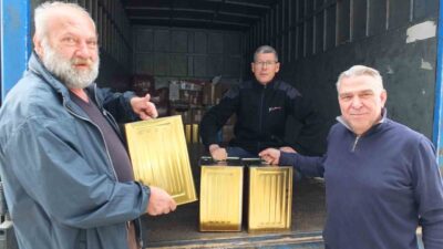 Balıkesir'in Burhaniye ilçesinde zeytin hasadı başladı ve zeytinyağı gönderimleri artış