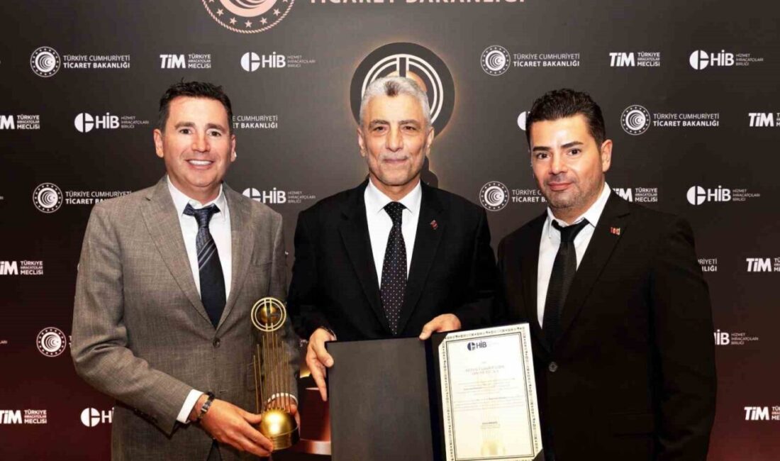 Bursa Kebap Evi, 7. Hizmet İhracatçıları Birliği Ödül Töreni'nde "Gastronomi"