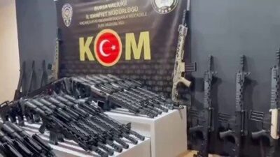 Bursa’da gerçekleştirilen operasyonda, ruhsatsız silah ticaretine yönelik olarak R.K. isimli
