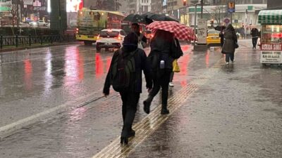 Bursa'nın tarım ilçelerinde hafta sonunda etkili yağışlar görüldü. Karacabey, 95