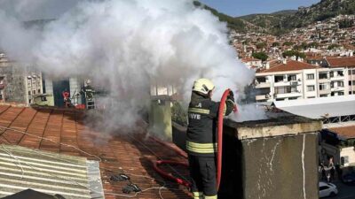 Muğla Büyükşehir Belediyesi İtfaiyesi, kış aylarında artan baca kullanımıyla ilgili