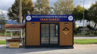 Muğla Büyükşehir Belediyesi, Köyceğiz, Menteşe ve Yatağan'da modern taksi duraklarını
