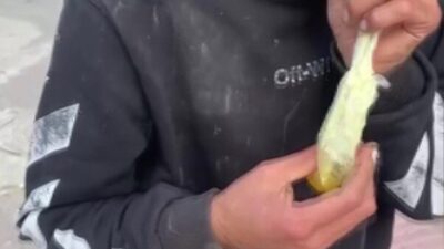 Adana'nın Seyhan ilçesinde, gündüz vakti bali çekerken kendinden geçen bir