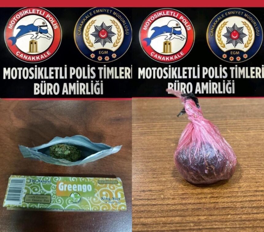 Çanakkale’deki Huzur ve Güven Uygulamalarında 2 kişi tutuklandı.