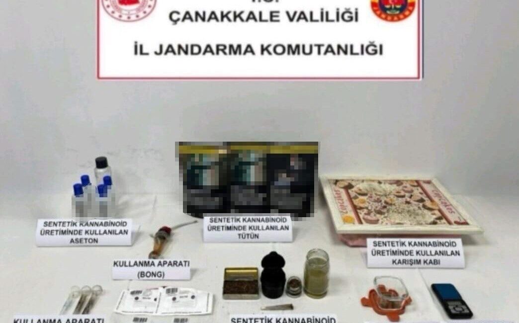 Çanakkale'deki uyuşturucu operasyonlarında 11 kişi gözaltına alındı, bunlardan biri mahkemece