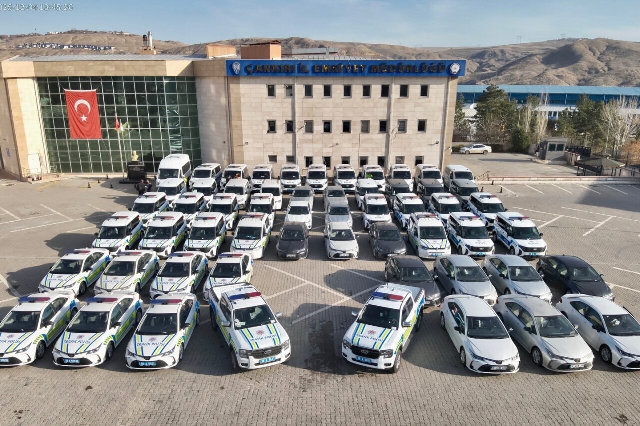 Çankırı İl Emniyet Müdürlüğü, İçişleri Bakanlığı tarafından gönderilen 57 yeni