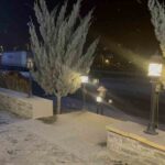 Çankırı’da yüksek kesimlerde başlayan kar, il merkezine de ulaşmaya başladı.