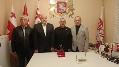 Çarşamba Ticaret Borsası heyeti, Kazım Yılmaz liderliğinde Batum'da BATGİAD Başkanı