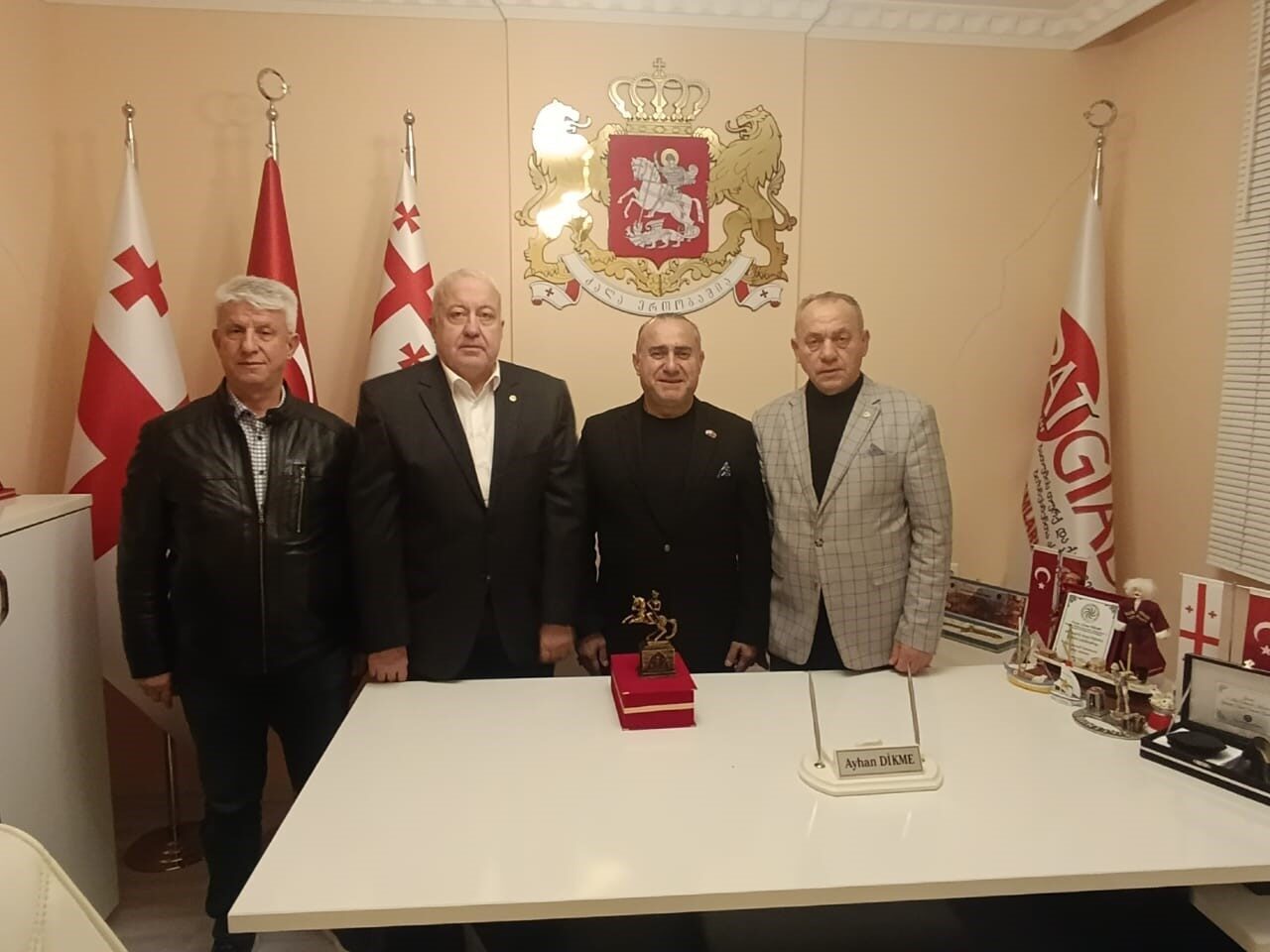 Çarşamba Ticaret Borsası heyeti, Kazım Yılmaz liderliğinde Batum'da BATGİAD Başkanı