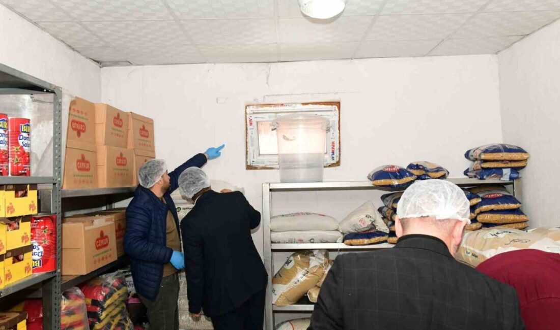 Van'ın Çatak ilçesinde okul yemekhaneleri, öğrenci sağlığını korumak amacıyla denetlendi.