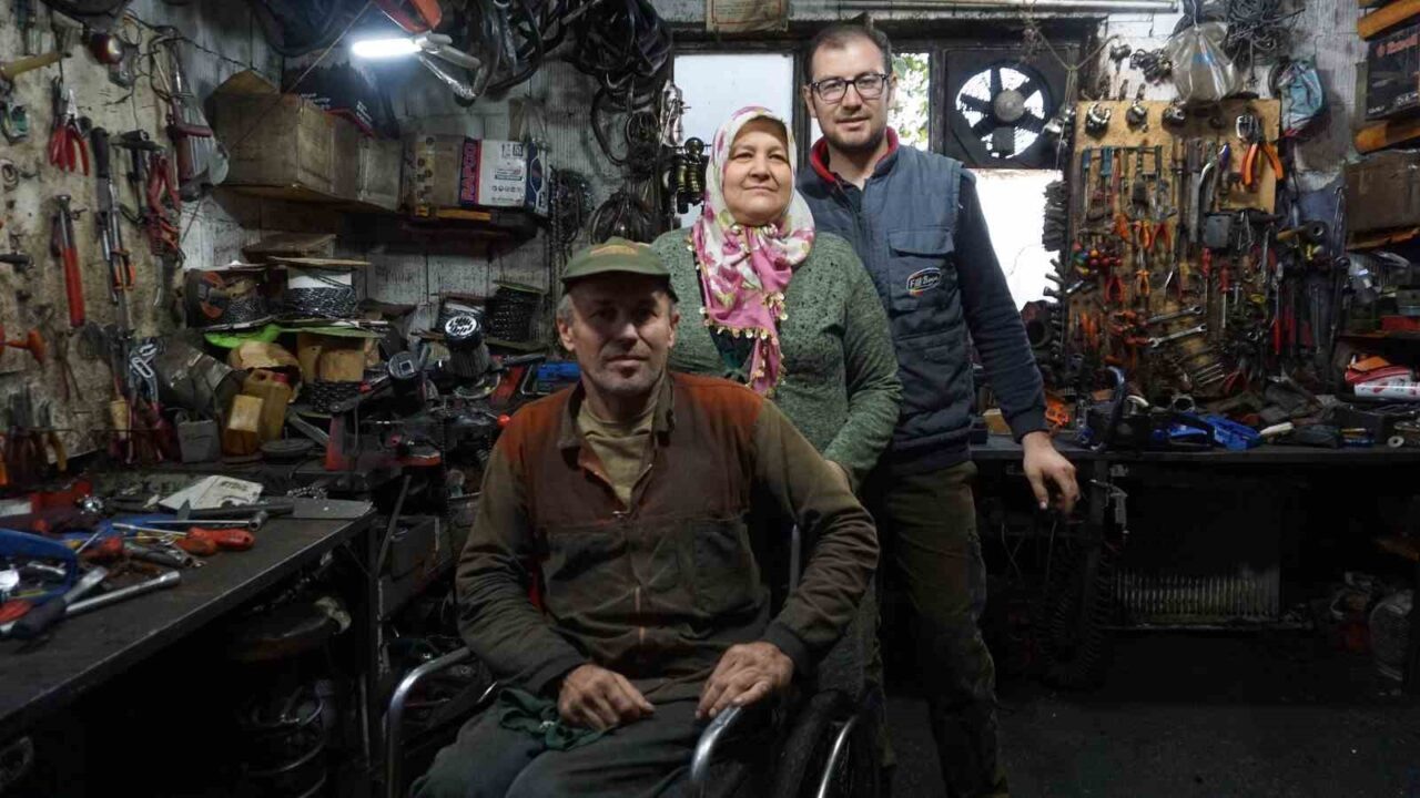 Burdur’da Hüseyin Erkal, 24 yıl önceki kaza sonrası yüzde 94