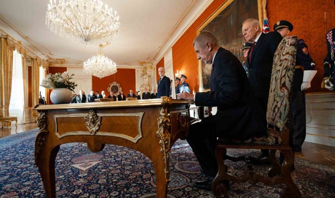 Andrej Babis, Çekya’nın Yeni Başbakanı Olarak Göreve Başladı Çekya'da, 3-4 Ekim'deki genel seçimleri kazanan Andrej Babis, Cumhurbaşkanı Petr