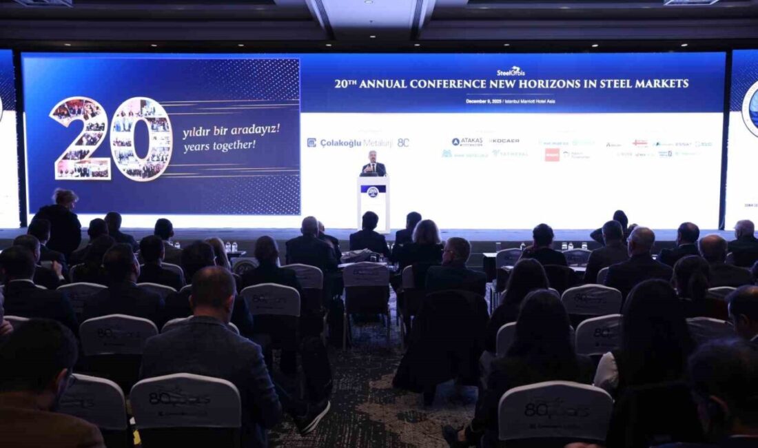 İstanbul'da düzenlenen 20. "Çelik Piyasalarında Yeni Ufuklar" konferansında, çelik sektöründeki