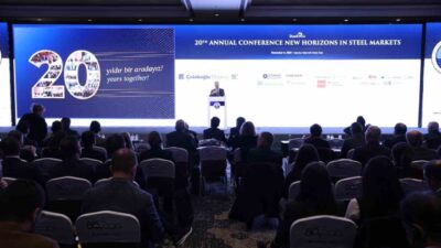 İstanbul'da düzenlenen 20. "Çelik Piyasalarında Yeni Ufuklar" konferansında, çelik sektöründeki